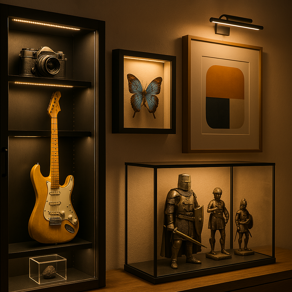 Choisir la lumière idéale pour sublimer et protéger vos objets de collection